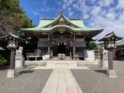 龍口明神社の本殿・本堂