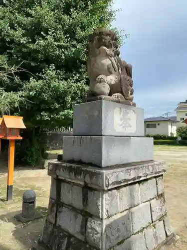 前橋八幡宮の狛犬