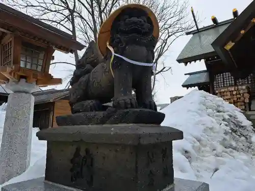 札幌諏訪神社の狛犬