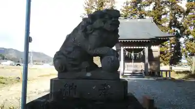 親孝子神社の狛犬