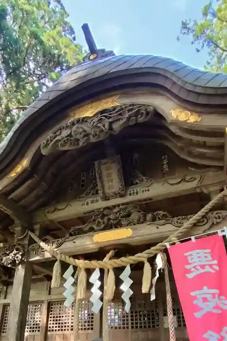 夏井諏訪神社の本殿