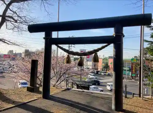 大谷地神社の鳥居