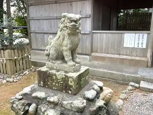 豊原神社の狛犬