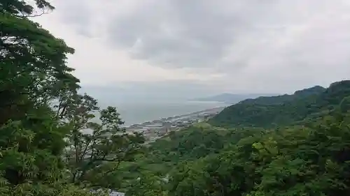 久能山東照宮の景色