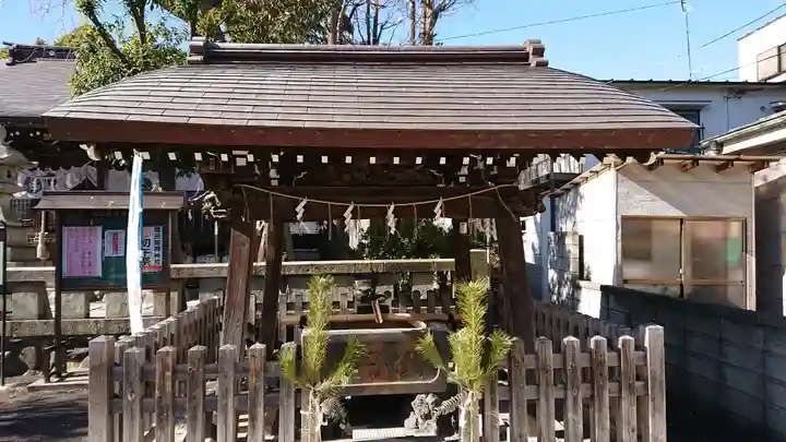 隅田稲荷神社の手水舎