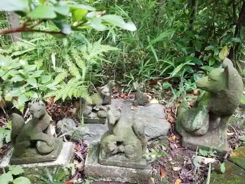 白金氷川神社の狛犬