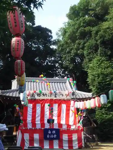 島根氷川神社のお祭り