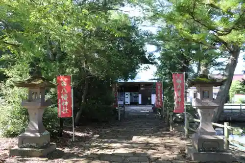 梁川八幡神社の景色