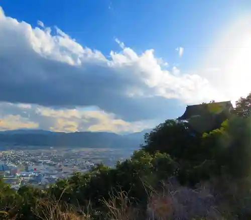 日峰神社の景色