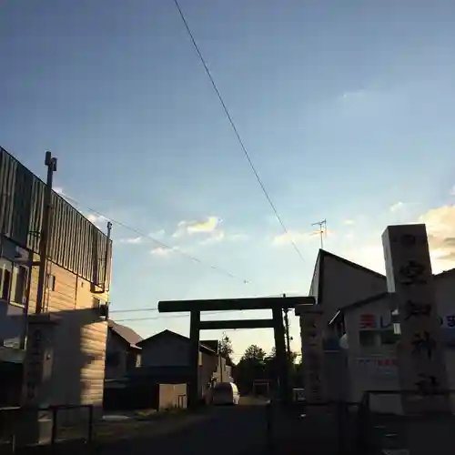 空知神社の鳥居