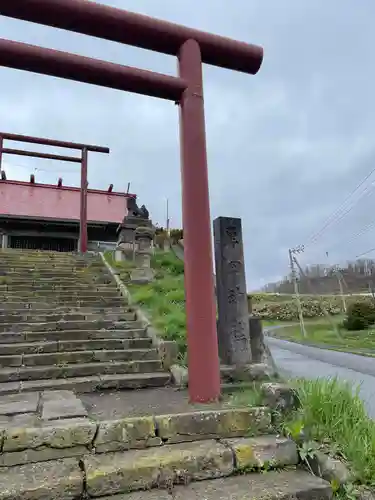 厚田神社の鳥居