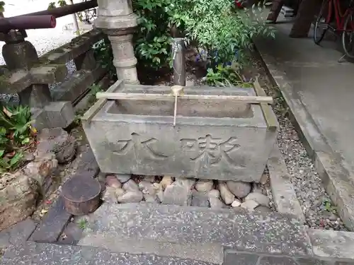 溝旗神社（肇國神社）の手水舎
