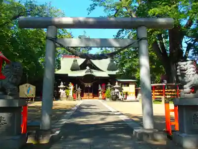 上野総社神社の鳥居