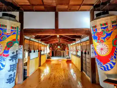 石井神明社の本殿・本堂