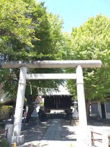 本塩豊受神社の鳥居