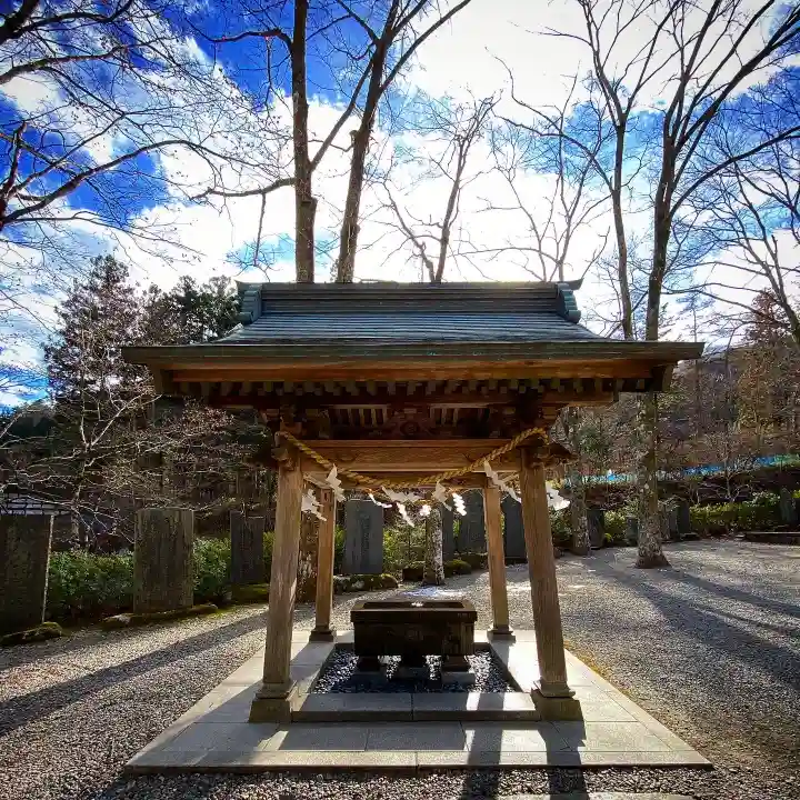 古峯神社の手水舎