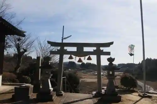 長屋神社の鳥居