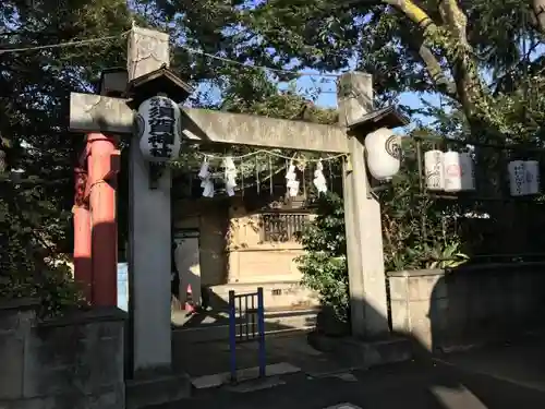 須賀神社の鳥居