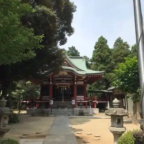 柏諏訪神社の本殿・本堂