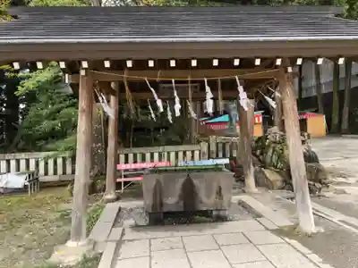 諏訪大社の手水舎