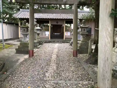 櫛田神社の鳥居