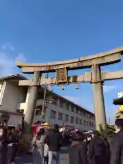 杭全神社の鳥居