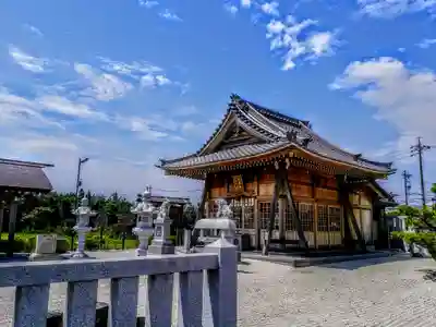 神明社(七島神明社)の本殿・本堂