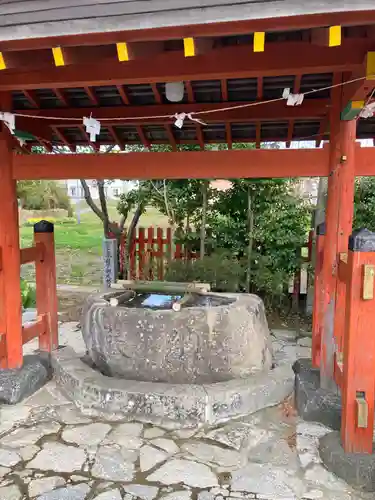 大鏑矢神社の手水