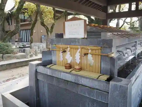 筥崎宮の手水舎