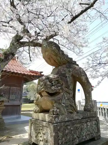 日御碕神社の狛犬