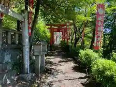 岐阜稲荷山本社の鳥居