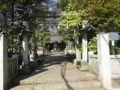 石神井氷川神社の鳥居