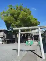 北山神明社の鳥居