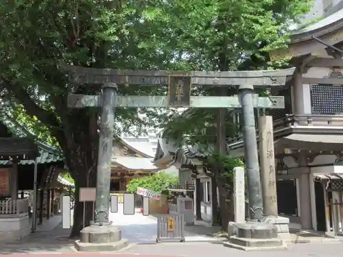 湯島天満宮の鳥居