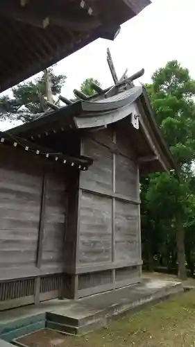宇倍神社の本殿・本堂