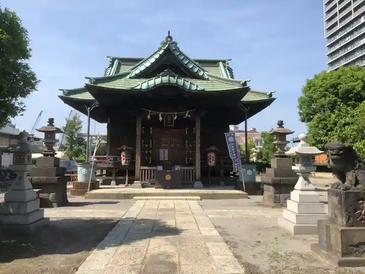 胡録神社の本殿・本堂