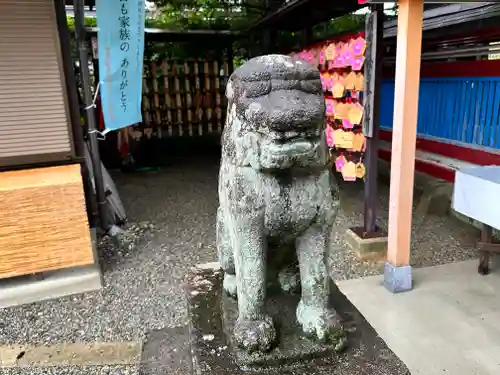 飛騨天満宮の狛犬