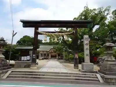 龍田神社の鳥居