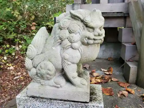 小樽天狗山神社の狛犬