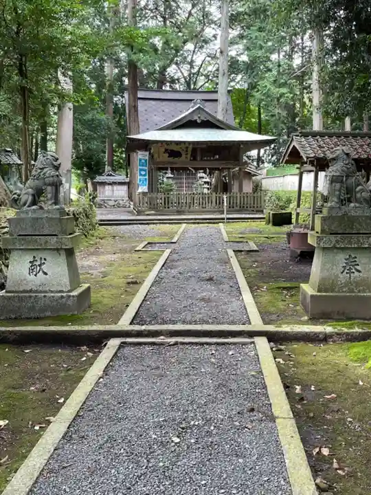 篠葉神社の本殿・本堂