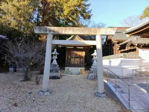 根崎八幡神社の鳥居