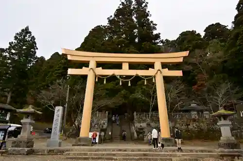 戸隠神社中社の鳥居