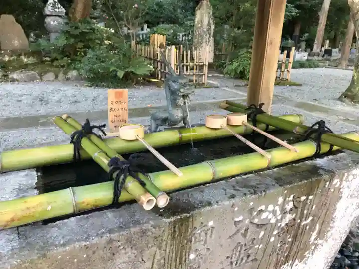 妙本寺の手水舎