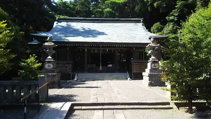 川勾神社の本殿・本堂