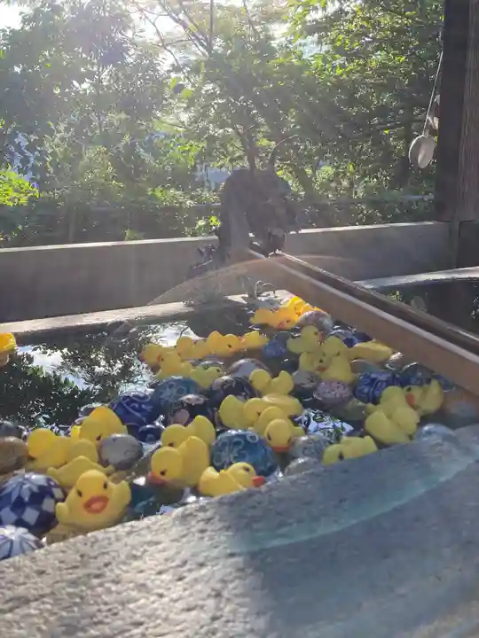 三原八幡宮の手水舎