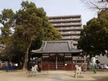 大津神社の本殿・本堂