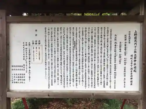 大国神社の歴史