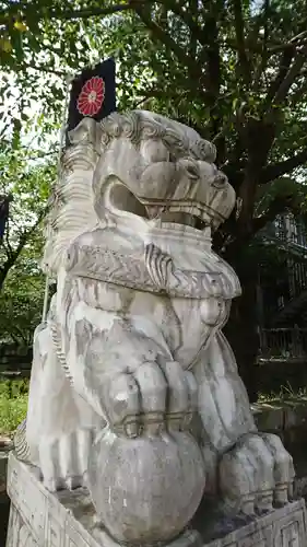 熊本縣護國神社の狛犬