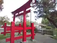 千束八幡神社の鳥居