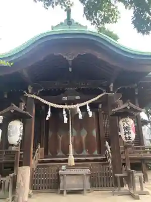 正八幡神社の本殿・本堂